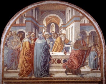  x - Expulsion von Joachim aus dem Tempel Benozzo Gozzoli